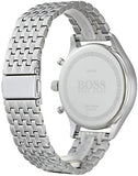 Hugo Boss Companion Black Dial Silver Steel Strap Watch for Men - 1513652 Authentic Buy Shop Now