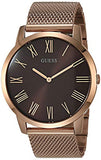 Guess Analog Brown Dial Brown Mesh Bracelet Watch for Men - GW0074G1 Authentic Buy Shop Now