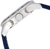 Guess Fleet Chronograph Black Dial Blue Rubber Strap Watch for Men - W0971G2 Authentic Buy Shop Now