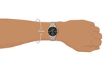 Hugo Boss Associate Chronograph Black Dial Two Tone Steel Strap Watch for Men - 1513840 Authentic Buy Shop Now