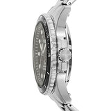 Fossil FB-01 Automatic Skeleton Black Dial Silver Steel Strap Watch for Men - ME3190 Authentic Buy Shop Now