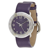 Marc Jacobs Marc Purple Dial Purple Leather Strap Watch for Women - MBM8530 Authentic Buy Shop Now