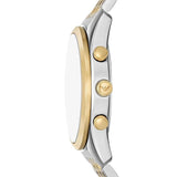 Emporio Armani Classic White Dial Two Tone Steel Strap Watch for Men - AR11603 Authentic Buy Shop Now