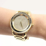 Michael Kors Kinley Gold Dial Gold Steel Strap Watch for Women - MK6209 Authentic Buy Shop Now