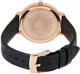 Emporio Armani Kappa Quartz Black Dial Black Leather Strap Watch For Women - AR11064 Authentic Buy Shop Now