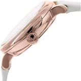 Marc Jacobs Baker White Dial White Leather Strap Watch for Women - MBM1284 Authentic Buy Shop Now