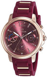 Tommy Hilfiger Claudia Red Dial Two Tone Steel Strap Watch for Women - 1781744 Authentic Buy Shop Now