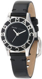 Marc Jacobs Blade Black Dial Black Leather Strap Watch for Women - MBM1082 Authentic Buy Shop Now
