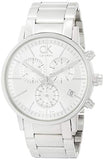 Calvin Klein Post Minimal White Dial Silver Steel Strap Watch for Men - K7627126 Authentic Buy Shop Now