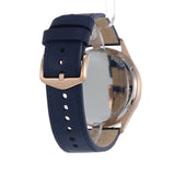 Fossil Forrester Chronograph Blue Dial Blue Leather Strap Watch for Men - FS5814 Authentic Buy Shop Now