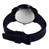 Tommy Hilfiger Denim Black Dial Black Rubber Strap Watch for Men - 1791555 Authentic Buy Shop Now
