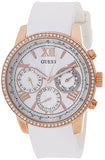 Guess Sport White Dial White Rubber Strap Watch For Women - W0616L1 Authentic Buy Shop Now