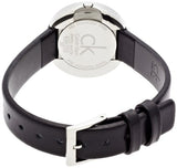 Calvin Klein Firm Black Dial Black Leather Strap Watch for Women - K3N231C1 Authentic Buy Shop Now