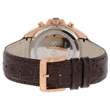 Hugo Boss Driver Sport Chronograph Brown Dial Brown Leather Strap Watch for Men - 1513093 Authentic Buy Shop Now