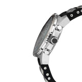 Guess Intrepid Chronograph Black Dial Two Tone Steel Strap Watch for Men - W0167G1 Authentic Buy Shop Now