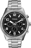 Fossil Brox Multifunction Black Dial Silver Steel Strap Watch for Women - BQ2797 Authentic Buy Shop Now