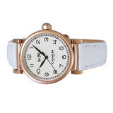 Coach Madison White Dial White Leather Strap Watch for Women - 14502408 Authentic Buy Shop Now