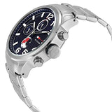 Tommy Hilfiger Jackson Chronograph Blue Dial Silver Steel Strap Watch for Men - 1791242 Authentic Buy Shop Now