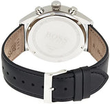 Hugo Boss Champion Black Dial Black Leather Strap Watch for Men - 1513816 Authentic Buy Shop Now