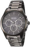 Hugo Boss Classic Grey Dial Grey Steel Strap Watch for Men - 1513364 Authentic Buy Shop Now