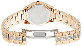 Bulova Crystal Mother of Pearl Dial Rose Gold Steel Strap Watch for Women - 98L197 Authentic Buy Shop Now