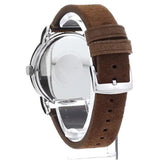 Emporio Armani Luigi Quartz Gray Dial Brown Leather Strap Watch For Men - AR11070 Authentic Buy Shop Now