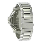 Armani Exchange Hampton Chronograph Blue Dial Silver Steel Strap Watch For Men - AX2132 Authentic Buy Shop Now