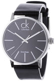Calvin Klein Minimal Black Dial Black Leather Strap Watch for Men - K7621107 Authentic Buy Shop Now