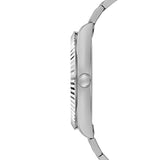Guess Connoisseur Blue Dial Silver Steel Strap Watch for Men - GW0265G7 Authentic Buy Shop Now