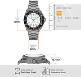 Michael Kors Maritime Three-Hand White Dial Grey Steel Strap Watch for Men - MK9163 Authentic Buy Shop Now