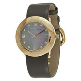Marc Jacobs Amy Grey Dial Grey Leather Strap Watch for Women - MBM1287 Authentic Buy Shop Now