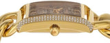 Michael Kors Emery Three Hand Leopard Print Gold Dial Gold Steel Strap Watch For Women - MK7437 Authentic Buy Shop Now