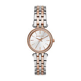 Michael Kors Darci Silver Dial Two Tone Steel Strap Watch for Women - MK3298 Authentic Buy Shop Now