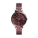Fossil Jacqueline Brown Dial Brown Steel Strap Watch for Women - ES4100 Authentic Buy Shop Now