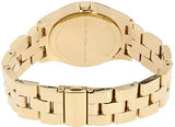 Marc Jacobs Henry Diamonds White Dial Gold Steel Strap Watch for Women - MBM3045 Authentic Buy Shop Now