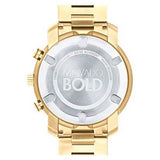 Movado Bold Crystal Pave Rose Gold Dial Rose Gold Steel Strap Watch For Women - 3600493 Authentic Buy Shop Now