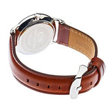 Daniel Wellington Dapper St Mawes White Dial Brown Leather Strap Watch For Women - DW00100095 Authentic Buy Shop Now