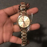 Burberry The Classic Champagne Dial Gold Steel Strap Watch for Women - BU10109 Authentic Buy Shop Now