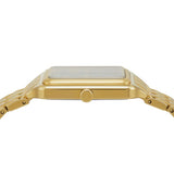 Fossil Raquel Three Hand Date Green Dial Gold Steel Strap Watch For Women - ES5341 Authentic Buy Shop Now