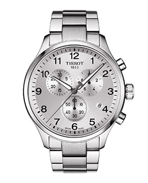 Tissot Chrono XL Classic Silver Dial Silver Steel Strap Watch For Men - T116.617.11.037.00 Authentic Buy Shop Now