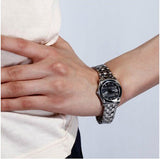 Burberry Herringbone Grey Dial Silver Steel Strap Watch for Women - BU1851 Authentic Buy Shop Now