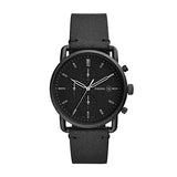Fossil Commuter Black Dial Black Leather Strap Watch for for Men - FS5504 Authentic Buy Shop Now