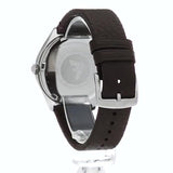 Emporio Armani Dress Quartz White Dial Brown Leather Strap Watch For Men - AR1999 Authentic Buy Shop Now