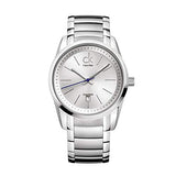 Calvin Klein Bold White Dial Silver Steel Strap Watch for Men - K2241120 Authentic Buy Shop Now
