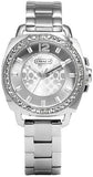 Coach Mini Boyfriend Diamonds Silver Dial Silver Steel Strap Watch for Women - 14501699 Authentic Buy Shop Now