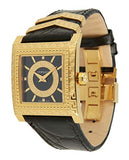 Versace VD-25 Diamonds Black Dial Black Leather Strap Watch for Women - VQF020015 Authentic Buy Shop Now