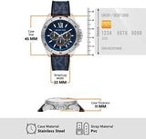 Michael Kors Brecken Chronograph Blue Dial Blue Rubber Strap Watch For Men - MK8923 Authentic Buy Shop Now