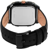 Fossil Inscription Automatic Skeleton Rose Gold Dial Black Leather Strap Watch for Men - BQ2572 Authentic Buy Shop Now
