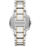 Burberry The City White Dial Two Tone Steel Strap Watch for Men - BU9751 Authentic Buy Shop Now