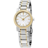 Burberry The City Silver Dial Two Tone Steel Strap Watch for Women - BU9217 Authentic Buy Shop Now